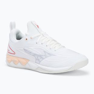 Scarpe da pallavolo da donna Mizuno Wave Luminous 3 bianco/aleuziano/rosa nuvola