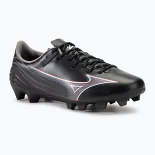 Scarpe da calcio da uomo Mizuno α Select FG nero/rosso fuoco/801 c