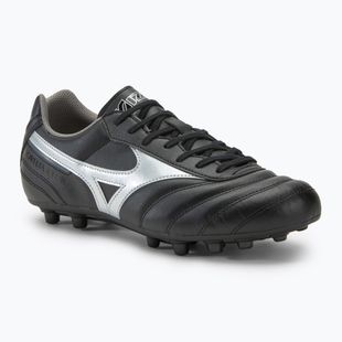 Scarpe da calcio Mizuno Morelia II Club AG nero/galassia argento/ombra scura da uomo