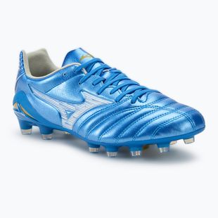 Mizuno Monarcida Neo III Pro FG scarpe da calcio da uomo blu laser/bianco