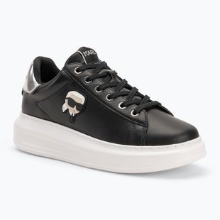 Scarpe da donna KARL LAGERFELD Kapri Nft Lo Lace in pelle nera