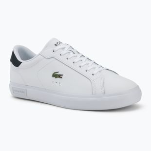 Scarpe da uomo Lacoste Powercourt white/dark green