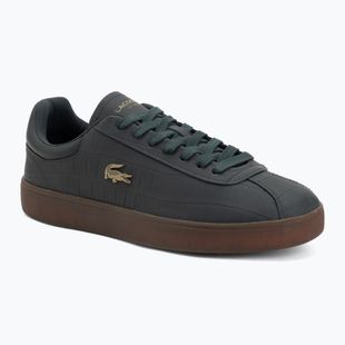 Scarpe da uomo Lacoste Baseshot dark green/gum