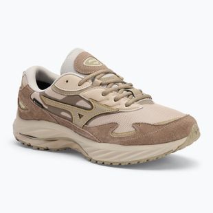 Mizuno Wave Rider β GTX scarpe nuvola d'argento / cachi vintage / oro ge