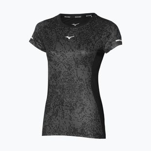 Maglietta da corsa donna Mizuno Premium Aero Tee nera