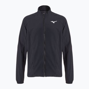 Felpa da tennis da uomo Mizuno Frontier Shadow nero