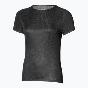 Maglietta da corsa da donna Mizuno DryAeroFlow Graphic Tee nera