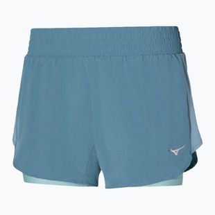 Pantaloncini da corsa da donna Mizuno 2IN1 4.5" citadel