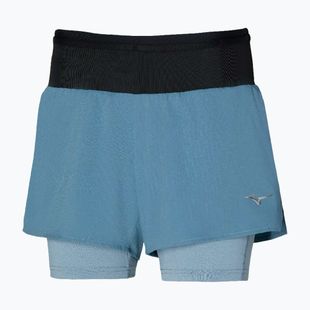 Pantaloncini da corsa da donna Mizuno Trail ER 2IN1 citadel