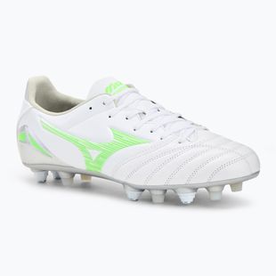 Scarpe da calcio uomo Mizuno Morelia Neo IV Pro Mix bianco/verde neon/grigio freddo 3c