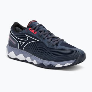 Mizuno Wave Enforce Tour 2 CC scarpe da tennis odissea grigio/bianco/blu granito