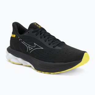 Scarpe da corsa da uomo Mizuno Wave Skyrise 6 nero/nebbia marina/limone tonico