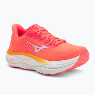 Scarpe da running donna Mizuno Wave Sky 9 striking coral/baseball white/citrus