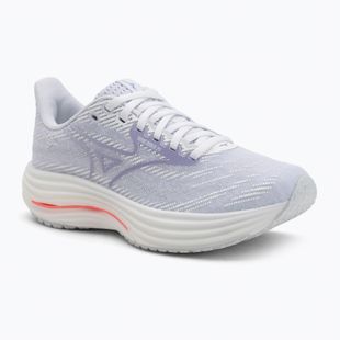 Scarpe da corsa da donna Mizuno Wave Rider 29 bianco/blu islandese/strikingcoral