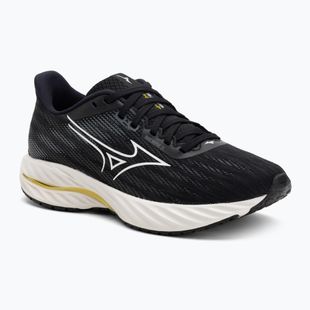 Scarpe da corsa da donna Mizuno Wave Inspire 21 nero/bianco/giallo brillante
