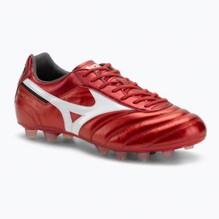 Scarpe da calcio Mizuno Morelia II Elite FG uomo 40° rosso/bianco/nero