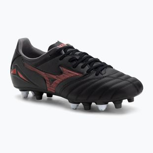 Scarpe da calcio Mizuno Morelia Neo IV Pro Mix nero/morelia 40° rosso/nero da uomo