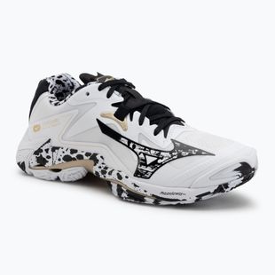 Scarpe da pallavolo Mizuno Wave Lightning Z8 white/black/gold