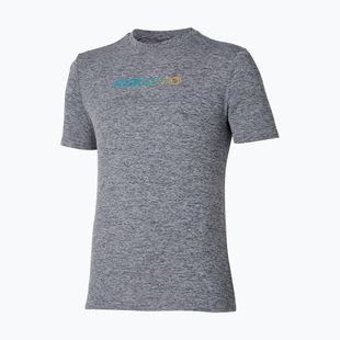Maglietta da corsa Mizuno Core Tee quicksilver da uomo