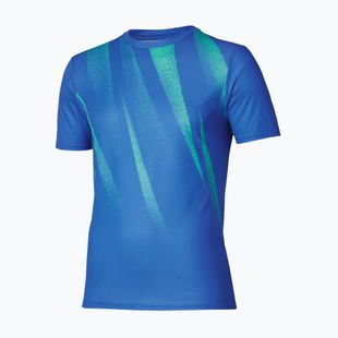 Maglietta da corsa Mizuno Core Graphic Tee uomo blu principessa