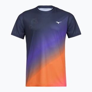 Maglietta da corsa da uomo Mizuno Summer Pack QD Tee yuuyake