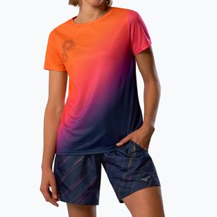 Maglietta da corsa da donna Mizuno Summer Pack QD Tee yuuyake