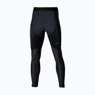 Leggings running uomo Mizuno Tech Thermal Charge Long black