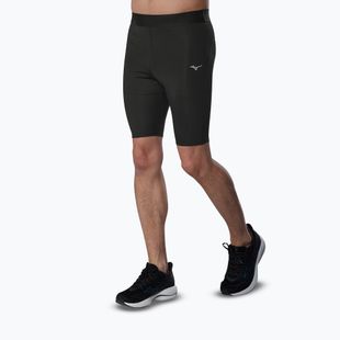 Pantaloncini da running uomo Mizuno Core Impulse Mid black