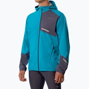 Giacca da corsa Mizuno Waterproof 20K ER capri breeze da uomo