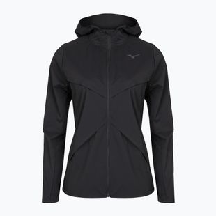 Giacca running donna Mizuno Tech Thermal Charge Hooded black
