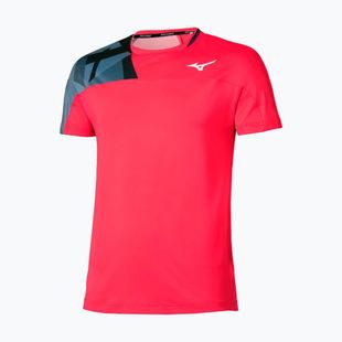 Maglia da tennis uomo Mizuno Daybreakers Shadow vibrant red