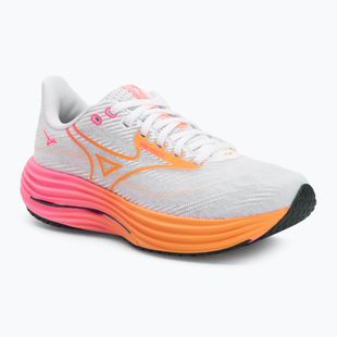 Scarpe da running Mizuno Wave Rider 28 white/tang orange/pink tetra