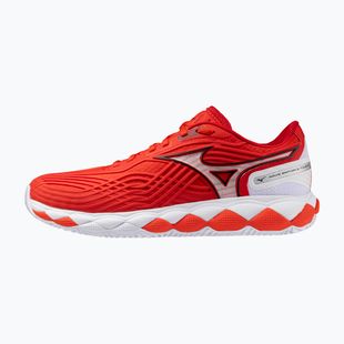 Scarpe da tennis Mizuno Wave Enforce Tour 2 CC fiery red/white/sun-dried toma