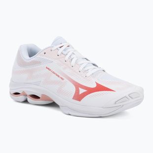 Scarpe da volley donna Mizuno Wave Lightning Pro white/rose elegance/lava falls