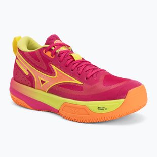 Scarpe da pallavolo Mizuno Neo Jump pink tetra/fortune yellow/light