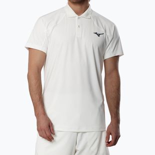 Maglietta da uomo Mizuno Stargazer Shadow Polo white