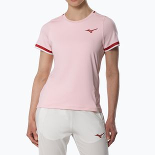 Maglietta da tennis da donna Mizuno Stargazer Tee pinkesque