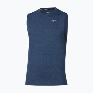 Maglia running uomo Mizuno Impulse Core Sleeveless estate blue