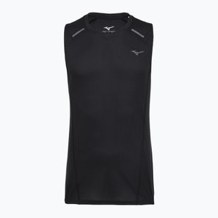 Canotta running uomo Mizuno Active DryAeroFlow Tank Top black