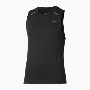 Canotta running uomo Mizuno Active DryAeroFlow Tank Top black