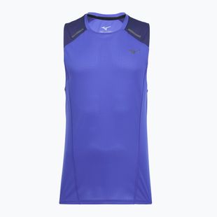 Maglia da running uomo Mizuno Active DryAeroFlow Tank Top dazzling blue