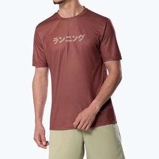 Maglietta da running da uomo Mizuno Core Graphic Tee copper brown