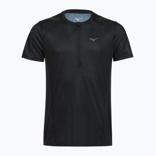 Maglia da running uomo Mizuno Trail Graphic Tee black