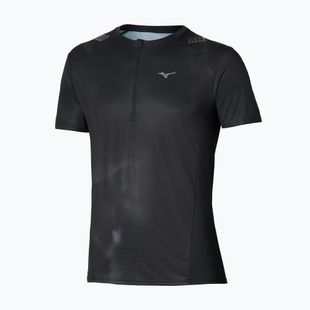 Maglia da running uomo Mizuno Trail Graphic Tee black
