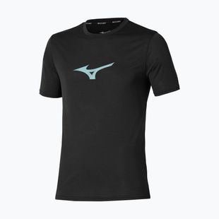 T-shirt running uomo Mizuno Core Runbird Tee black