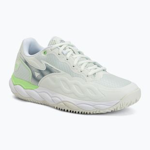 Scarpe da padel da donna Mizuno Wave Enforce Court Padel phantom green/white/glowing ap