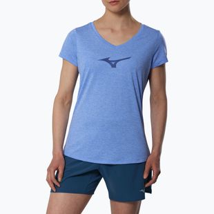 T-shirt da running donna Mizuno Core Runbird Tee ultramarine
