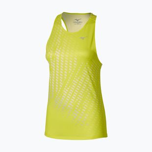 Canotta running donna Mizuno Core Graphic Tank Top lightning yellow