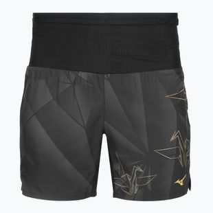 Pantaloncini da corsa uomo Mizuno Active Graphic Multi Pocket tan