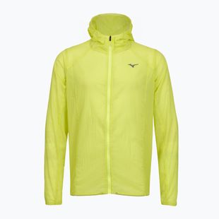 Giacca running uomo Mizuno Tech Light Hooded lightning yellow
